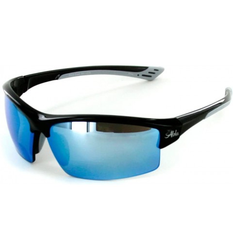 Round "Stone Creek MX1" Men's Wrap-Around Bifocal Reading Sunglasses (Black Diamond +2.50) - CR11WG1E6KX $36.72