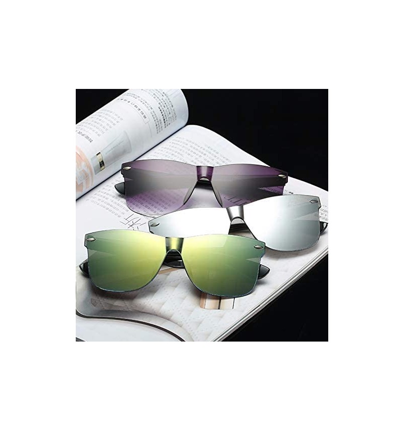 Sunglasses Women Retro Fashion Rimless Sun Glasses Women's Vintage ...