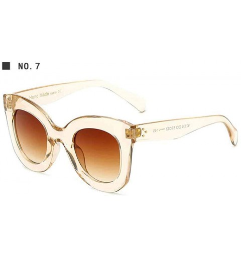 Aviator New Modern Womens Sunglasses Brand Designer Bloggers C1 As Photos Show - C7 - C518XQY86Z8 $12.42