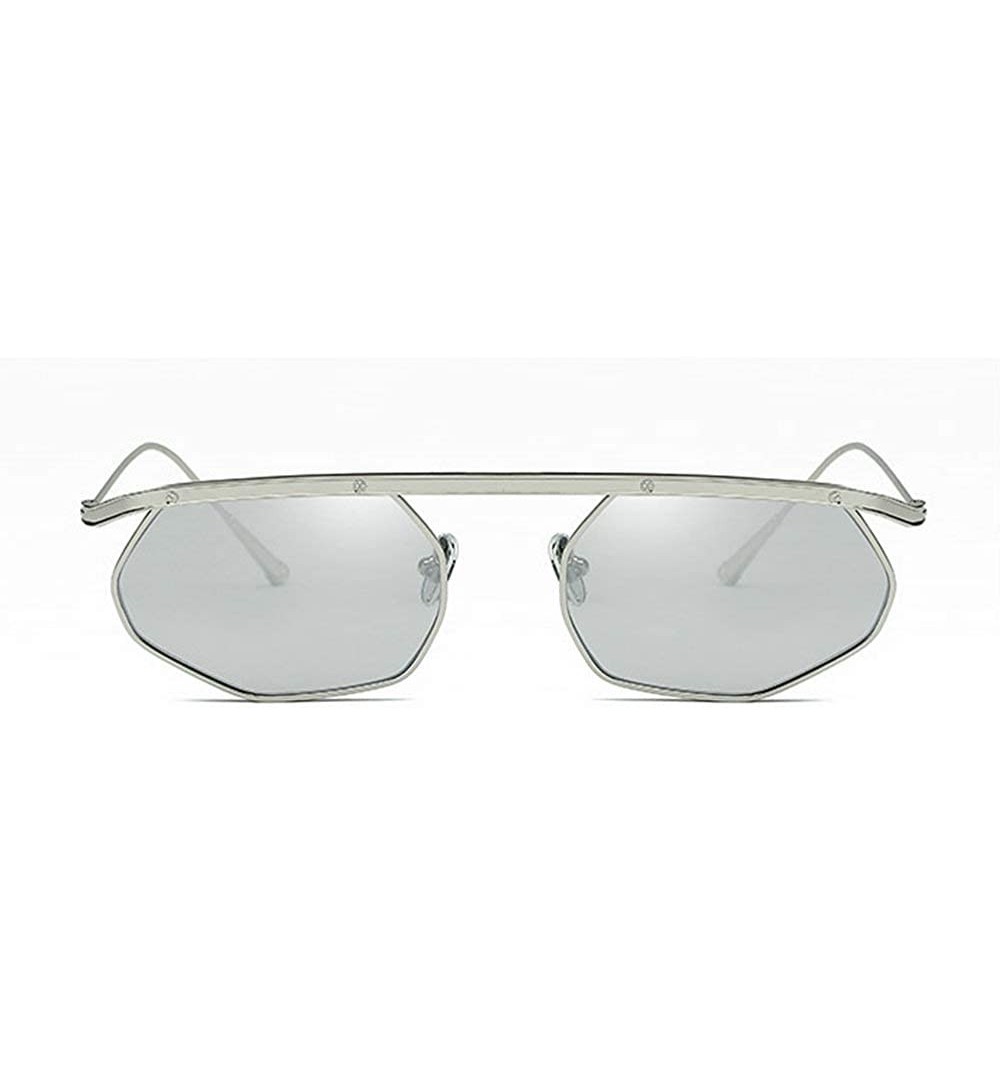 Small Metal Frame Sunglasses Women Purple Yellow Sun glasses Retro ...