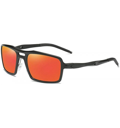 Sport new aluminum-magnesium myopia polarized sunglasses sports models- men's drivers driving glasses - CK18TZGNUZL $22.38