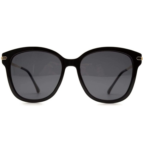 Butterfly p625 Butterfly Style Polarized - for Womens 100% UV PROTECTION - Black-black - CK192T0Z27C $27.31