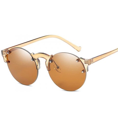 Rimless Fashion Rimless Sunglasses Women Brand Design Female Sun Glasses Ladies 1 - 9 - CJ18XE0K999 $10.89